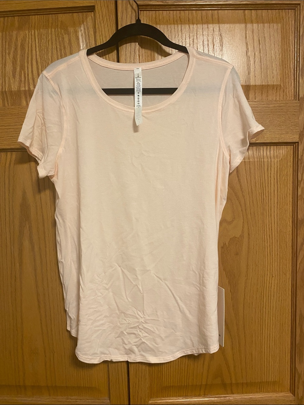 Lulu Lemon Women’s Short Sleeve Crewneck Top - Light Pink